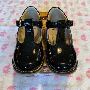 Toddler Girl Black Patent Leather Shoes